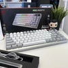 Kép 8/8 - ASUS ROG AZOTH Moonlight White (ROG NX Snow / PBT) - US vezeték nélküli/vezetékes billentyűzet (90MP031A-BKUA11)