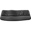 Kép 2/4 - Logitech Wave Keys ERGO Series vezeték nélküli billentyűzet Irodai RF + Bluetooth QWERTY DE (920-012283)