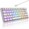 Kép 2/2 - Magic-Refiner MK21 Compact 60% RGB Mechanikus Gamer Billentyűzet Blue Switch (US)