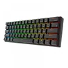 Kép 2/2 - Royal Kludge RK61 RGB (Red Switch) Wireless Mechanikus Gaming Billentyűzet - Angol (US), Fekete