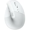 Kép 1/5 - Logitech Lift for Mac függőleges ergonómikus vezeték nélküli egér - Fehér (910-006477) (Windows & Mac kompatibilis) 