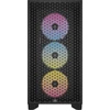 Kép 2/11 - Corsair 3000D RGB AIRFLOW ház fekete (CC-9011255-WW)
