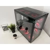 Kép 7/10 - Kediers C590 RGB 9x Fans Tempered Glass Fekete Számítógépház