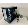 Kép 9/10 - Kediers C590 RGB 9x Fans Tempered Glass Fekete Számítógépház