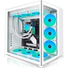 Kép 1/7 - Kediers C590 RGB 9x Fans Tempered Glass Fehér Számítógépház