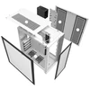 Kép 2/6 - Lian Li O11 Dynamic White Midi-Tower, Tempered Glass - Fehér, ATX, Ablakos számítógépház (PC-O11DW) (GELI-808)