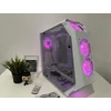 Kép 6/8 - Mars Gaming MC51W ARGB Mid Tower Gaming fehér számítógépház