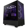 Kép 1/6 - NZXT H5 Flow Tempered Glass Matt Fekete számítógépház (CC-H51FB-01)