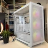 Kép 3/13 - NZXT H7 Flow RGB White (CM-H71FW-R1) Matt fehér számítógépház