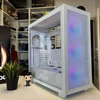 Kép 4/13 - NZXT H7 Flow RGB White (CM-H71FW-R1) Matt fehér számítógépház