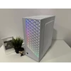 Kép 5/5 - Oversteel Iridium RGB Tempered Glass Fehér Számítógépház