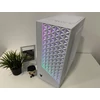 Kép 5/9 - Oversteel Iridium RGB Tempered Glass Fehér Számítógépház