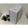Kép 4/9 - Oversteel Iridium RGB Tempered Glass Fehér Számítógépház