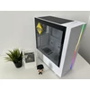 Kép 3/6 - Sharkoon RGB Slider Tempered Glass White (4044951032006) fehér számítógépház