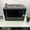 Kép 3/16 - ASSMANN DIGITUS DN-19 07-U-SW Fali Rack szekrény 19" 7U Fekete 