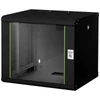 Kép 1/11 - ASSMANN DIGITUS DN-19 09-U-SW Fali Rack szekrény 9" 9U Fekete