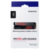 Kép 1/7 - Samsung 990 PRO 1TB Heatsink M.2 Nvme SSD meghajtó hűtőbordával (MZ-V9P1T0GW) 