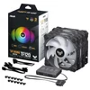 Kép 1/4 - ASUS TUF Gaming TF120 ARGB 3-pack Black (90DA0030-B09030) Ventinlátor vezérlővel 