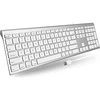 Kép 2/3 - Perixx 11606 PERIBOARD-325 Alumínium vezetékes billentyűzet kompatibilis Mac, Apple OS X, Macbook Pro/Air, fehér háttérvilágítás, lapos gombok, 2 USB 2 hub