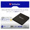 Kép 1/3 - Verbatim 43886 Slimline 4K Ultra HD