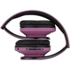 Kép 3/3 - PowerLocus Bluetooth Vezeték nélküli Fejhallgató  - összecsukható,  beépített mikrofonnal, Micro SD/TF, FM iPhone/Samsung/iPad/PC, Lila
