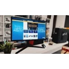 Kép 7/9 - LG 27QD58P-B - 27" WQHD 2560 x 1440, IPS, 250cd, 5ms, 2xHDMI/DP, Hangszóró, Állítható. magasság, Pivot mód 