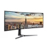 Kép 2/6 - SAMSUNG C43J890DKU 43" Ívelt LED ultrawide monitor 3840x1080 120Hz HDMI, DisplayPort, Type-C