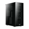 Kép 2/9 - Aerocool TOR Tempered Glass Fekete 