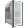 Kép 1/8 - Corsair 4000D Airflow Tempered Glass (‎CC-9011201-WW) MidTower ATX PC számítógépház fehér 