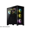 Kép 3/3 - Corsair iCUE 4000X RGB Tempered Glass fekete (CC-9011204-WW)