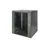Kép 1/11 - Digitus DN-19 16U-6/6-EC-SW Falra szerelhető állvány Fekete