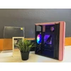 Kép 5/8 - MARSGAMING MC300P rózsaszín , Micro ATX PC Case, Tempered Glass, Front MESH