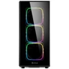 Kép 3/7 - Sharkoon TG6 RGB Tempered Glass Fekete Számítógépház 