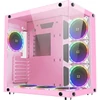 Kép 1/3 - Xigmatek Aquarius Plus Queen ATX Számítógépház Rózsaszín 