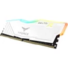 Kép 3/3 - Team Group T-FORCE DELTA RGB 16GB (2x8GB) DDR4 3600MHz ‎TF4D416G3600HC18JDC01 Fehér