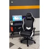 Kép 6/8 - Newskill Kaidan Fekete Fehér Gamer forgószék 150KG teherbírással