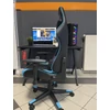 Kép 9/9 - Newskill Kitsune Gaming Forgószék - Fekete/Kék   