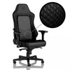 Kép 3/3 - Noblechairs HERO fekete (Valódi Bőr)