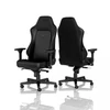 Kép 1/3 - Noblechairs HERO fekete (Valódi Bőr)