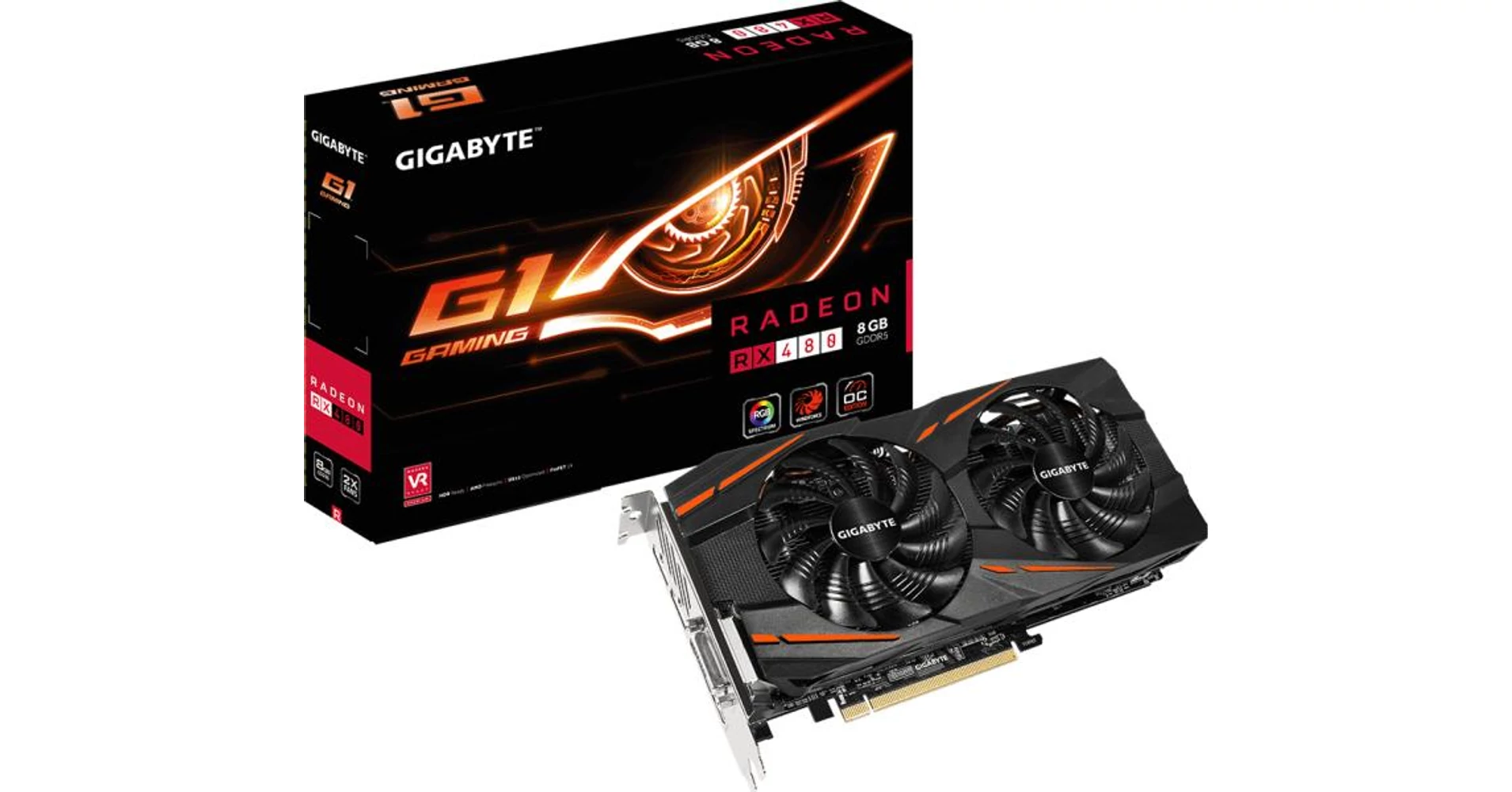 GIGABYTE RX 480 8GB G1 Gaming videókártya | Erős GPU AMD!