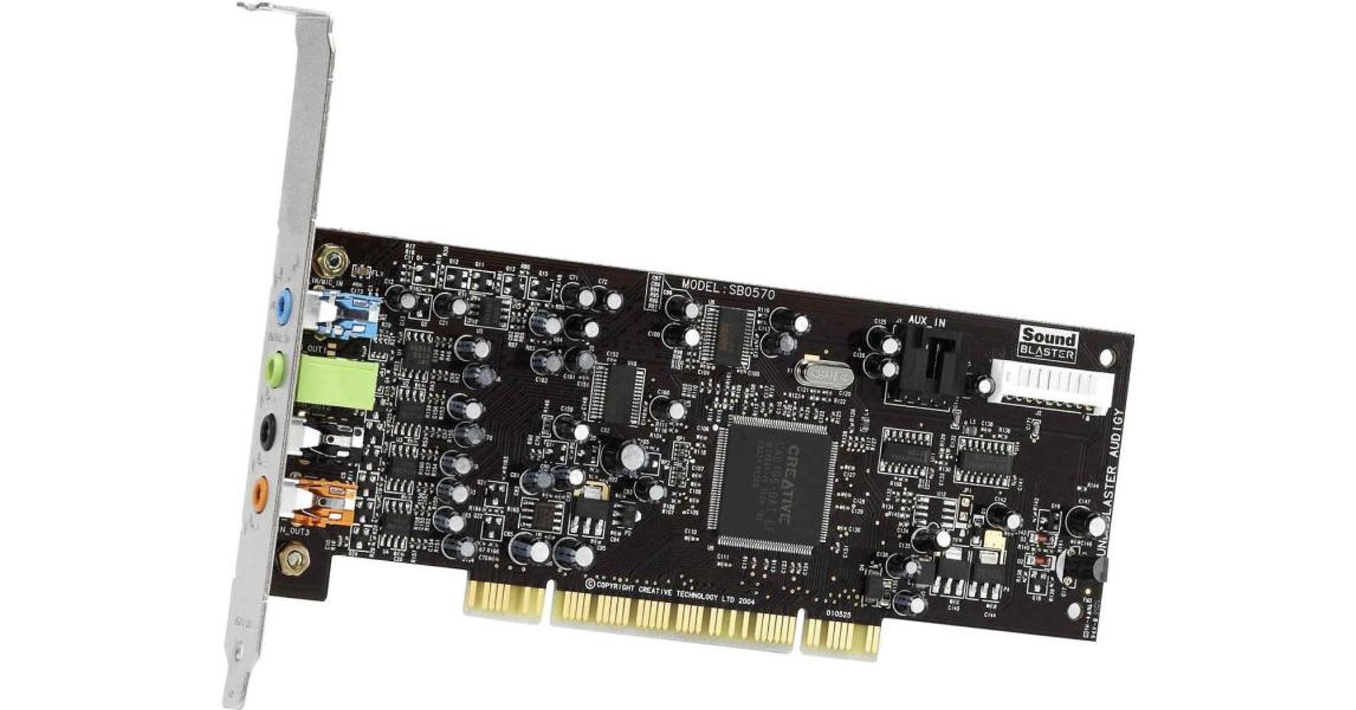 Creative Sound Blaster Audigy SE (SB0570) PCI Hangkártya - EZComp ...