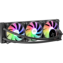Mars Gaming ML-LCD360 AIO Processzor folyadékhűtés Fekete (ML-LCD360)  LCD kijelző hőmérséklet-monitorozással