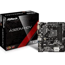 ASRock A320M-HDV AM4 foglalat Matx Alaplap 