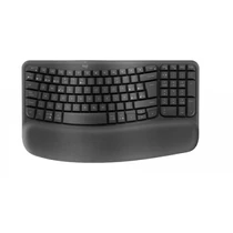 Logitech Wave Keys ERGO Series vezeték nélküli billentyűzet Irodai RF + Bluetooth QWERTY DE (920-012283)