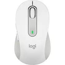 Logitech M650 Signature White Vezeték nélküli egér, Bluetooth / Wireless, Fehér (910-006255)