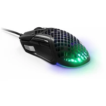 SteelSeries Aerox 5 vezetékes optikai gamer egér fekete (62401)