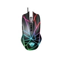 Trust GXT 160X Ture RGB Gamer Egér - 7 Programozható Gomb, Fekete (23797)