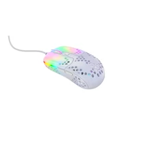 XTRFY MZ1 – White Rail RGB Optikai Gamer Egér Fehér (‎MZ1-RGB-WHITE-TP)