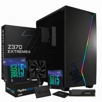 EZCOMP Hexagon PC - ASRock Z370 Extreme4, Intel Core i5 8600K, 16GB DDR4, 550W 80+ Gold, 240GB SSD, GeForce GTX 1080 8GB