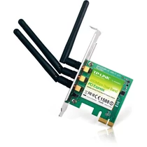 TP-Link TL-WDN4800 N900 vezeték nélküli 450Mbps duál band-es PCI Express hálózati kártya + 3db 2,4 GHz 8dBi beltéri omni irányú antenna (TL-ANT2408CL)